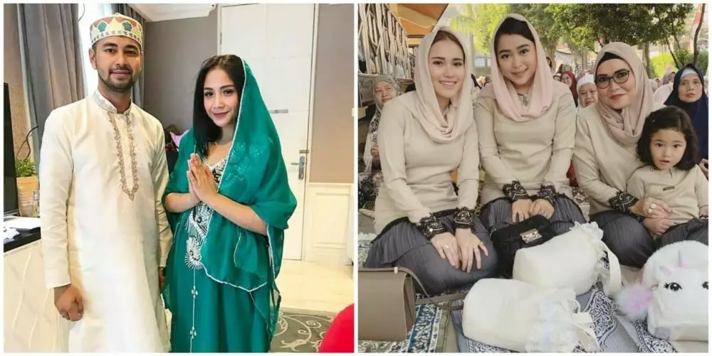Beda gaya Nagita Slavina dan Ayu Ting Ting saat kenakan hijab © 2021 brilio.net