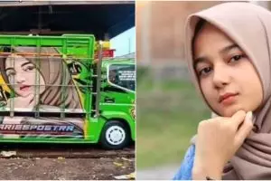 Wajahnya sering ada di badan truk, curhatan cewek ini viral