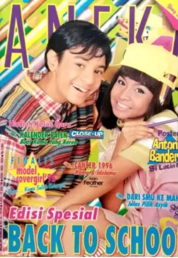 potret lawas 10 seleb jadi cover boy majalah Aneka Yess Instagram/@happymemories85