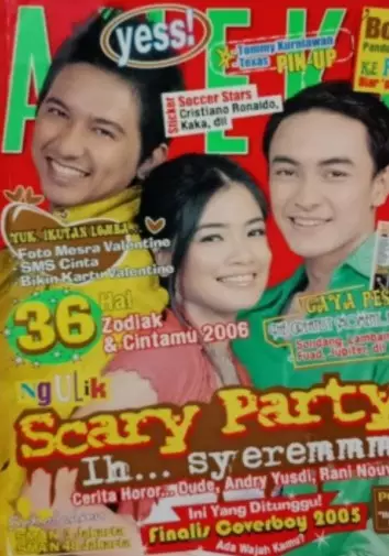 potret lawas 10 seleb jadi cover boy majalah Aneka Yess Instagram/@happymemories85