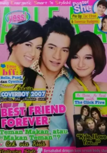 potret lawas 10 seleb jadi cover boy majalah Aneka Yess Instagram/@happymemories85
