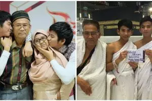 10 Potret kebersamaan Rizki-Ridho DA dan sang ayah, penuh kenangan