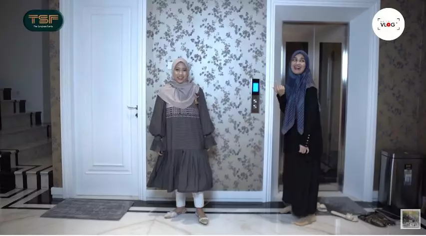 momen shireen dan zaskia sungkar make over art © YouTube