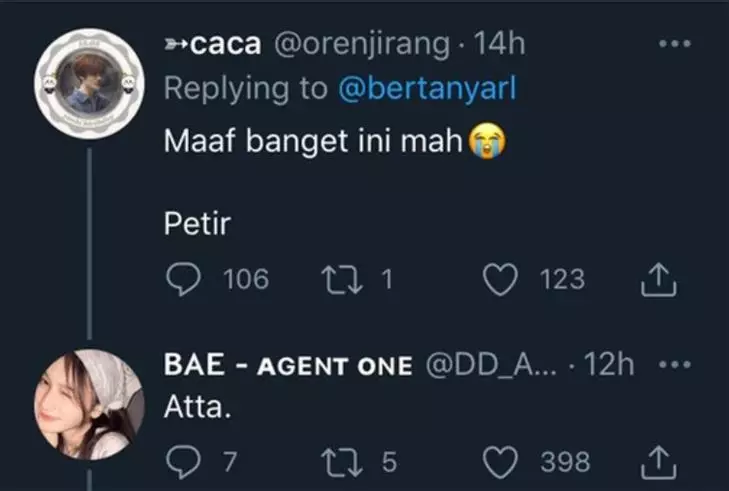 cuitan lucu tebak nama bapak Twitter cuitan lucu tebak nama bapak Twitter