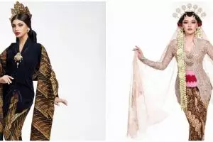 Potret 10 jebolan Puteri Indonesia pakai kebaya Anne Avantie, anggun