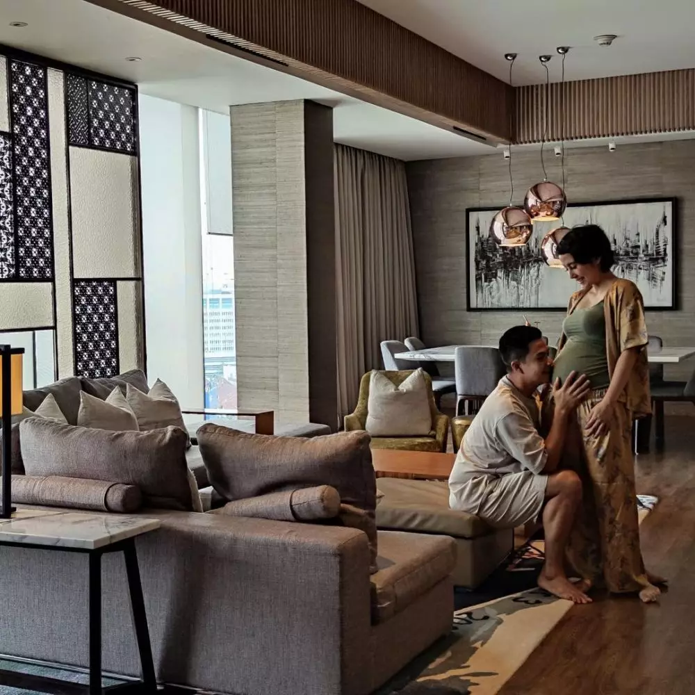 Potret Ardina Rasti pamer baby bump © 2021 brilio.net