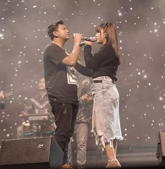 Potret romantis Denny Caknan dan Happy Asmara © berbagai sumber