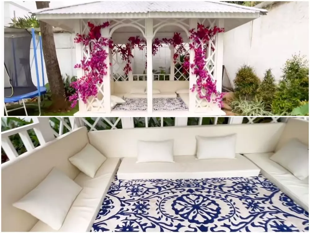 penampakan gazebo seleb © berbagai sumber