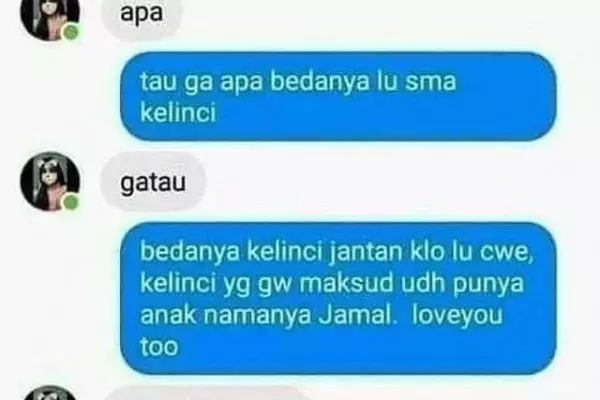 chat lucu kasih pertanyaan absurd Berbagai sumber chat lucu kasih pertanyaan absurd Berbagai sumber