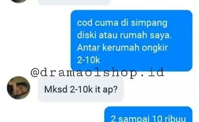 chat pelanggan olshop kurang fokus Berbagai sumber