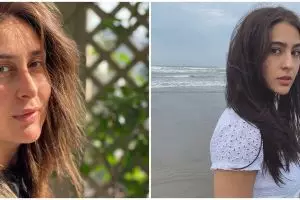 10 Beda gaya Kareena Kapoor dan Sara Ali Khan, menawan dan memesona