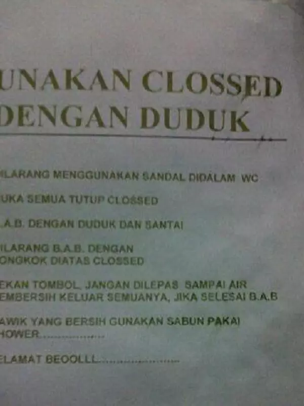 pemberitahuan di kamar mandi kos © 2021 berbagai sumber pemberitahuan di kamar mandi kos © 2021 berbagai sumber