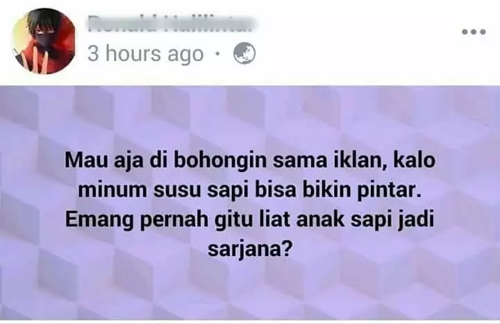 Status lucu ala kaum bapak © berbagai sumber