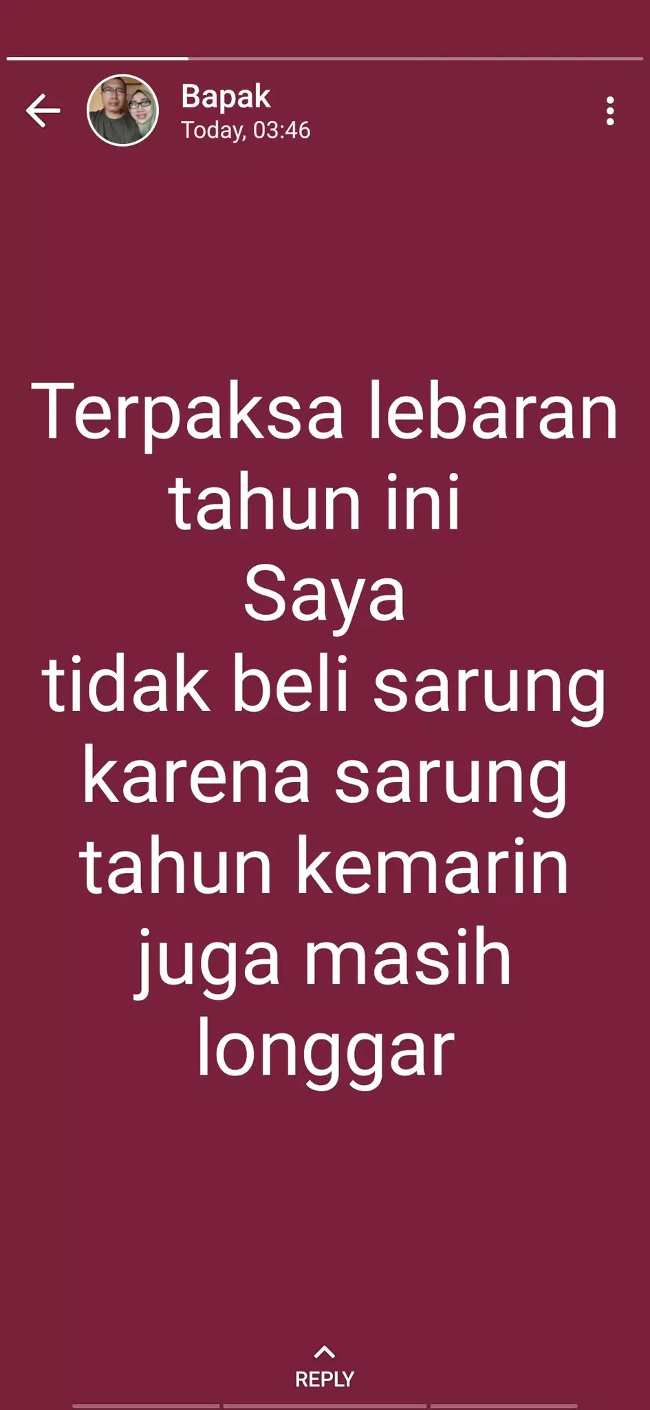 Status lucu ala kaum bapak © berbagai sumber