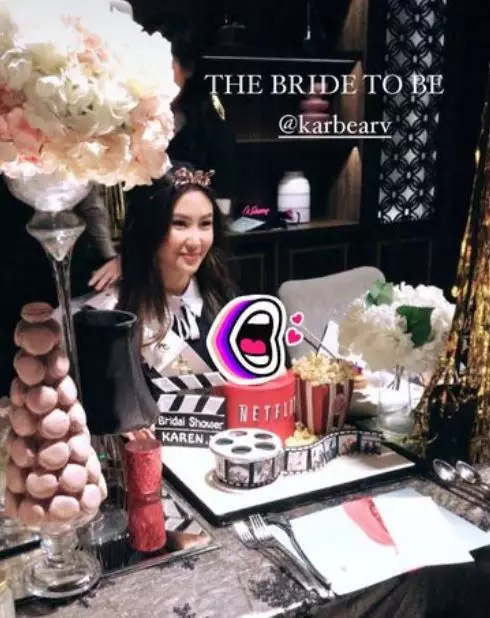 bridal shower Karen © Instagram