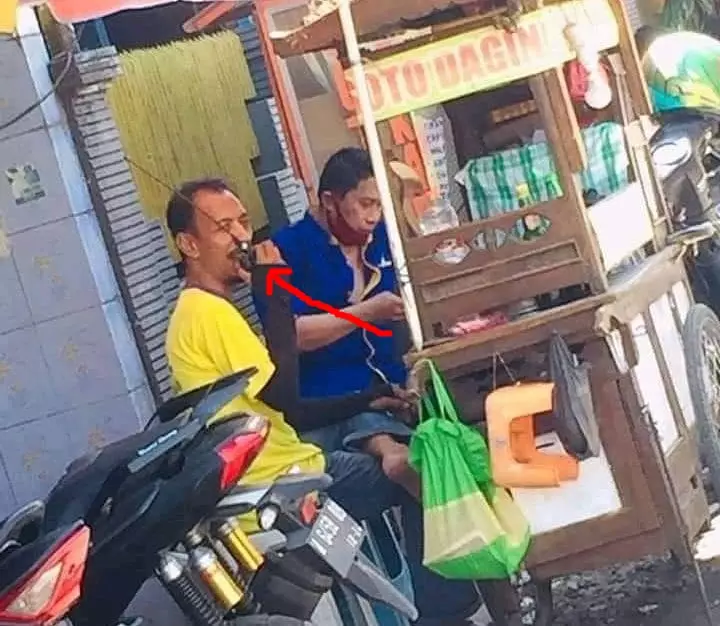 atribut tukang jualan © 2021 berbagai sumber