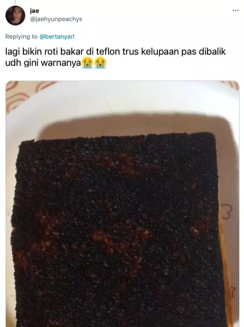Momen lupa kalau lagi masak © Twitter Momen lupa kalau lagi masak © Twitter
