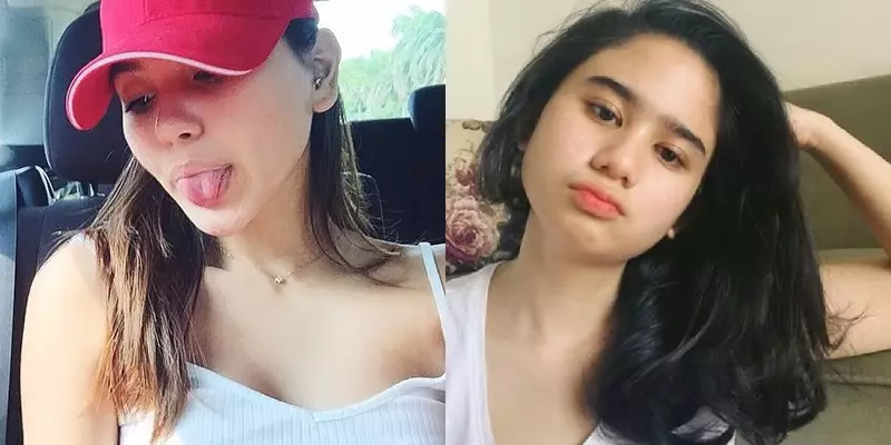 Alyssa dan Tissa tanpa makeup © Instagram