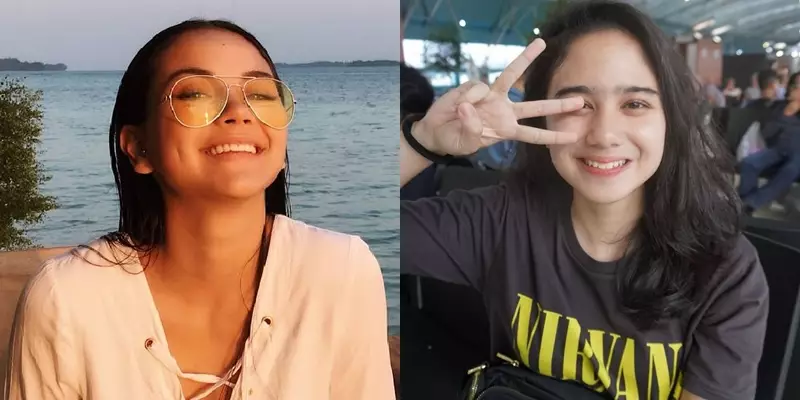 Alyssa dan Tissa tanpa makeup © Instagram