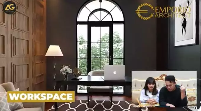 Potret desain rumah baru Gilang Dirga YouTube © 2021 brilio.net