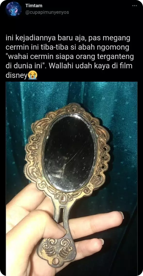 Kelakuan random bapak saat di rumah © Twitter 