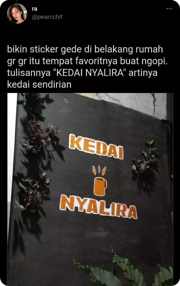 Kelakuan random bapak saat di rumah © Twitter 