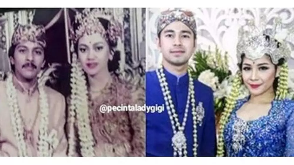 potret lawas orangtua pesinetron saat menikah © instagram