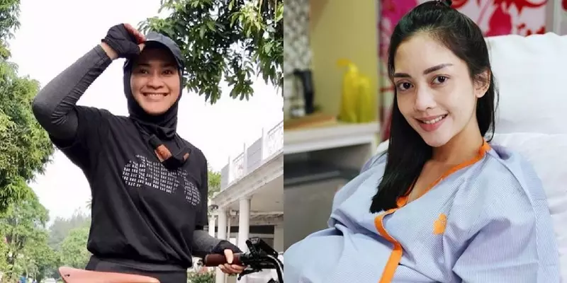 Ikke dan Ririn tanpa makeup © Instagram