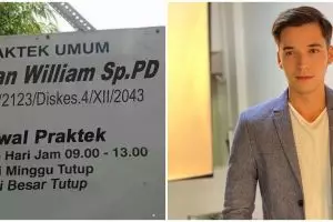 Viral papan nama dokter dengan nama Stefan William, ini faktanya