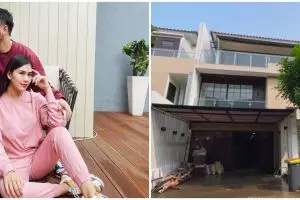Potret rumah 8 seleb istri anak band, milik Syahnaz Sadiqah modern