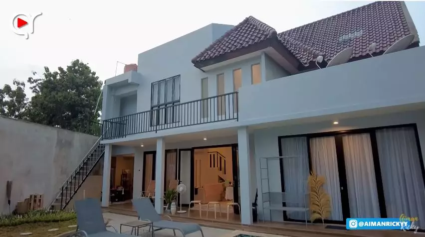 penampakan rumah handika pratama © YouTube