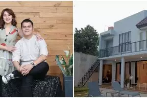 11 Penampakan rumah Handika Pratama, nuansanya bak di Bali