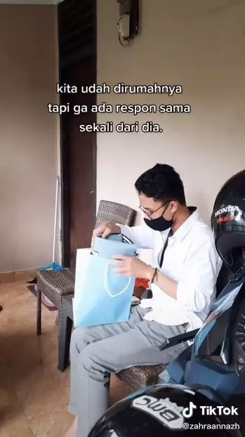 salah rumah saat beri kejutan ultah TikTok