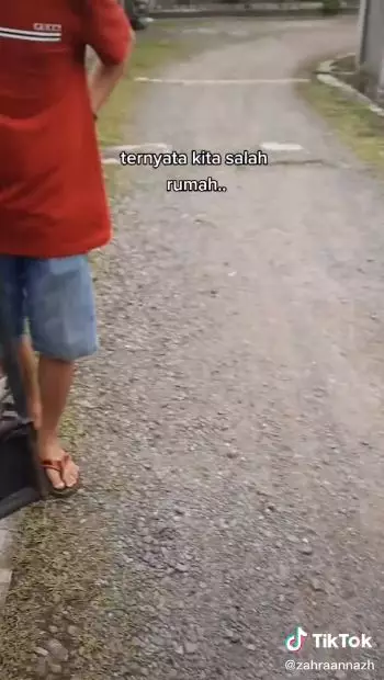 salah rumah saat beri kejutan ultah TikTok