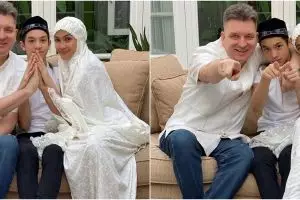 7 Potret Eddy Meijer putra Maudy Koesnaedi pakai peci, curi perhatian