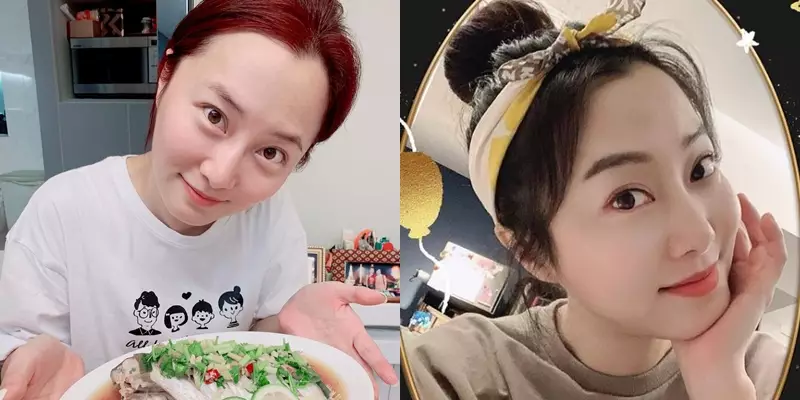 seleb mandarin 40-an tanpa dan pakai makeup © Instagram seleb mandarin 40-an tanpa dan pakai makeup © Instagram