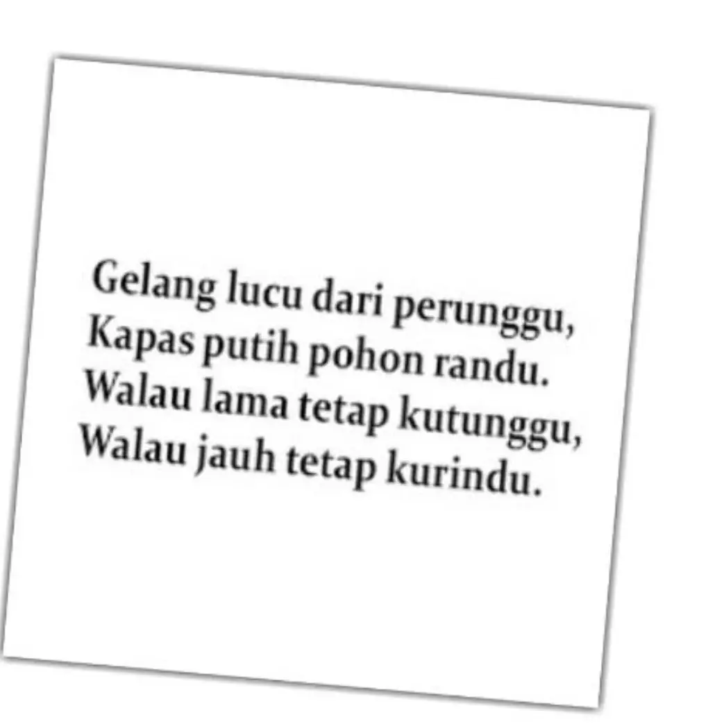 50 Pantun rindu menyentuh hati untuk sahabat, keluarga hingga kekasih