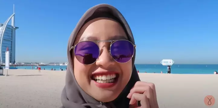 artis liburan di Dubai © 2021 brilio.net