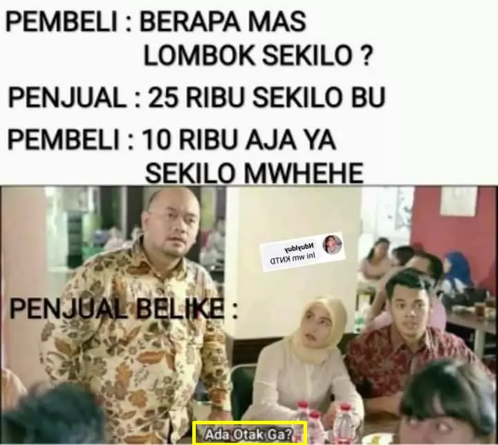 meme lucu emak-emak nawar © 2021 berbagai sumber meme lucu emak-emak nawar © 2021 berbagai sumber