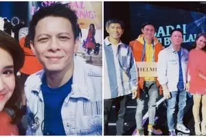 7 Momen unik Michelle Ziudith salah tingkah bertemu Ariel Noah