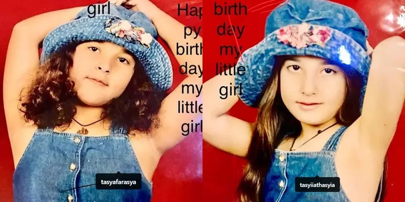 transformasi tasya dan tasyi © Instagram