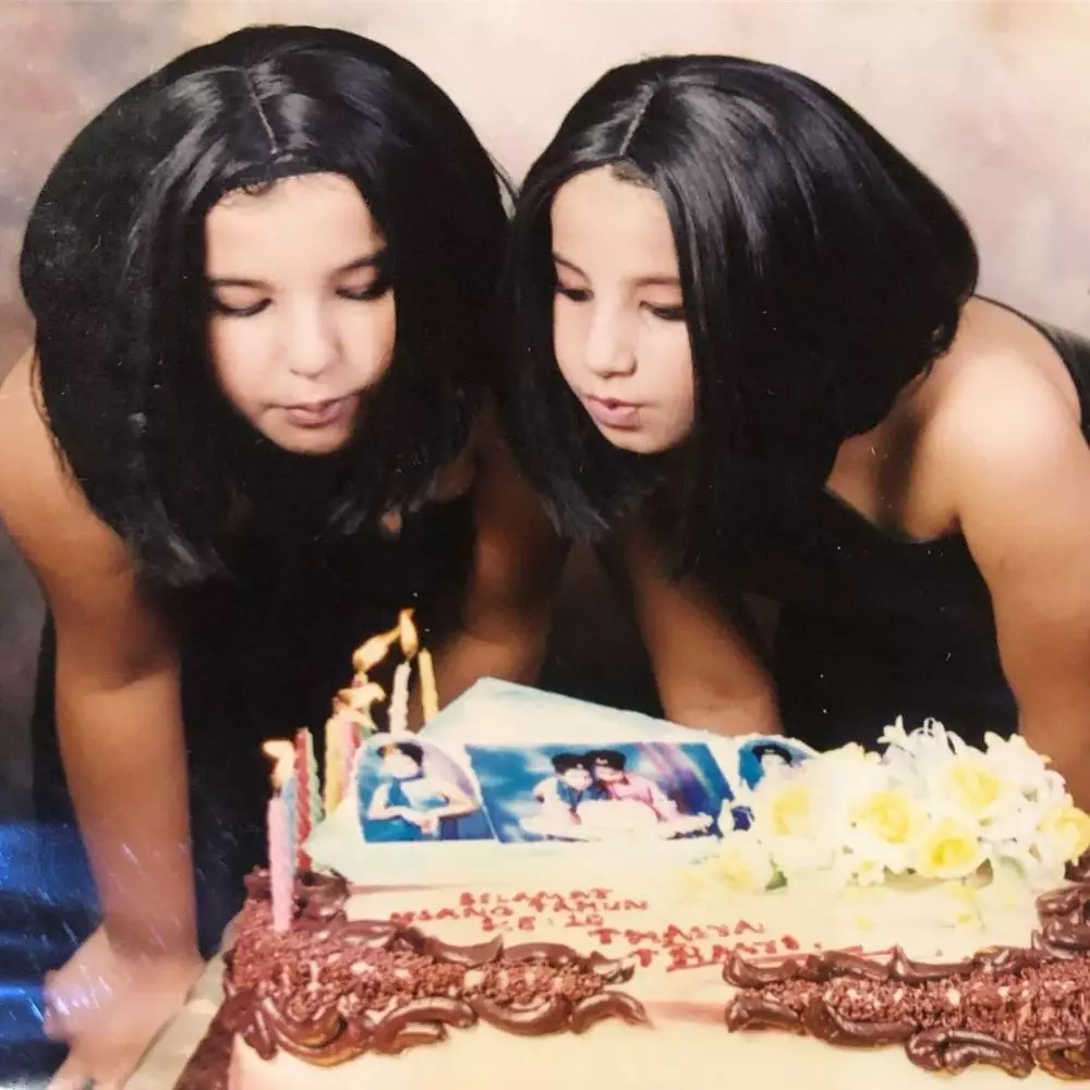 transformasi tasya dan tasyi © Instagram