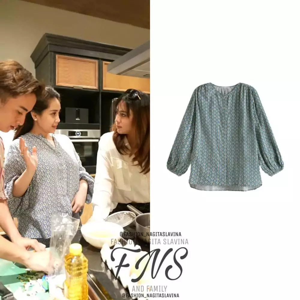 Taksiran fashion item Nagita Slavina di Bali © Instagram