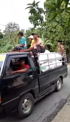 seserahan gabah tujuh mobil Berbagai sumber