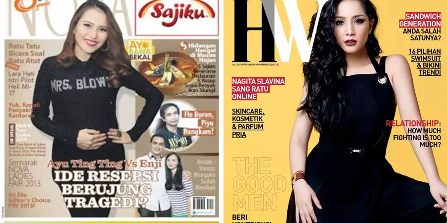 Ayu dan Nagita majalah © Facebook & Twitter Ayu dan Nagita majalah © Facebook & Twitter