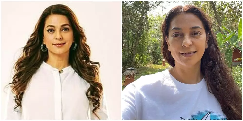 eks miss india pakai dan tanpa makeup © 2021 Instagram