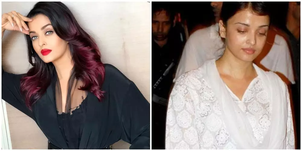 eks miss india pakai dan tanpa makeup © 2021 Instagram