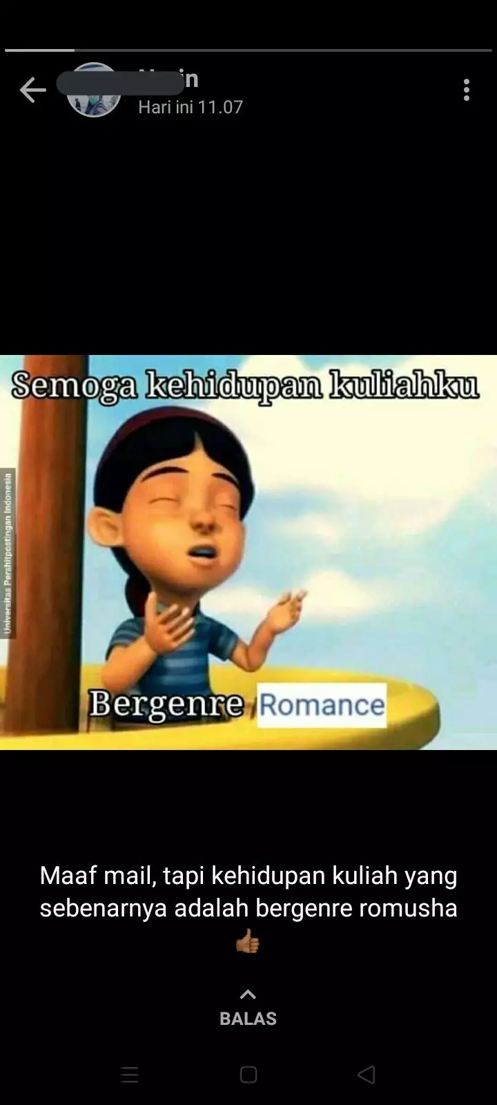 Status lucu mahasiswa di WA © Twitter Status lucu mahasiswa di WA © Twitter