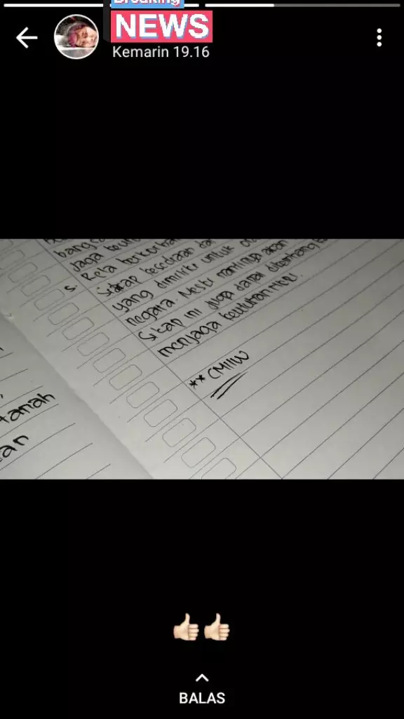 Status lucu mahasiswa di WA © Twitter Status lucu mahasiswa di WA © Twitter