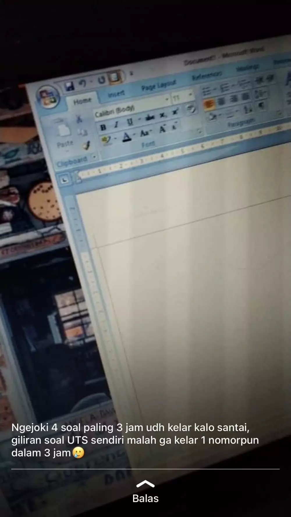 Status lucu mahasiswa di WA © Twitter Status lucu mahasiswa di WA © Twitter